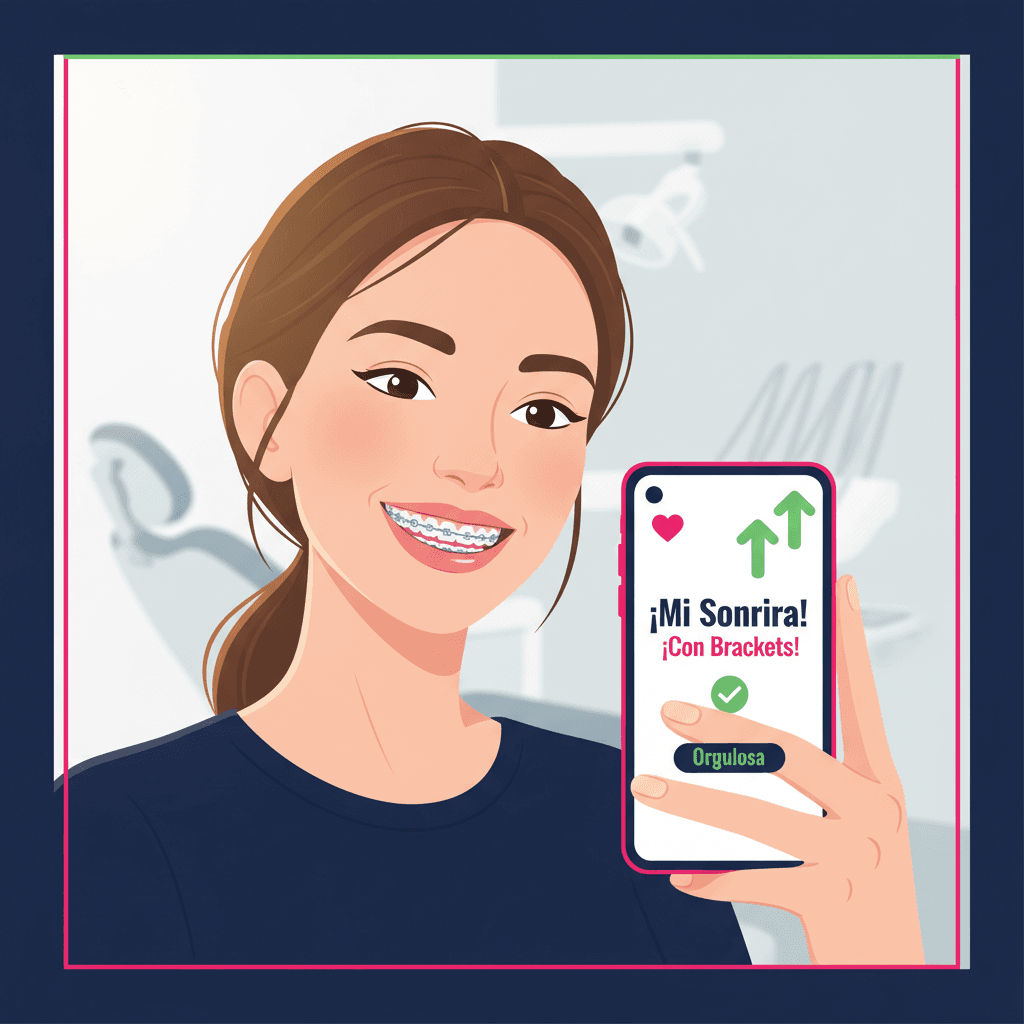 Cuando los Pacientes Empiezan a Subir Fotos de Sus Brackets Con Orgullo