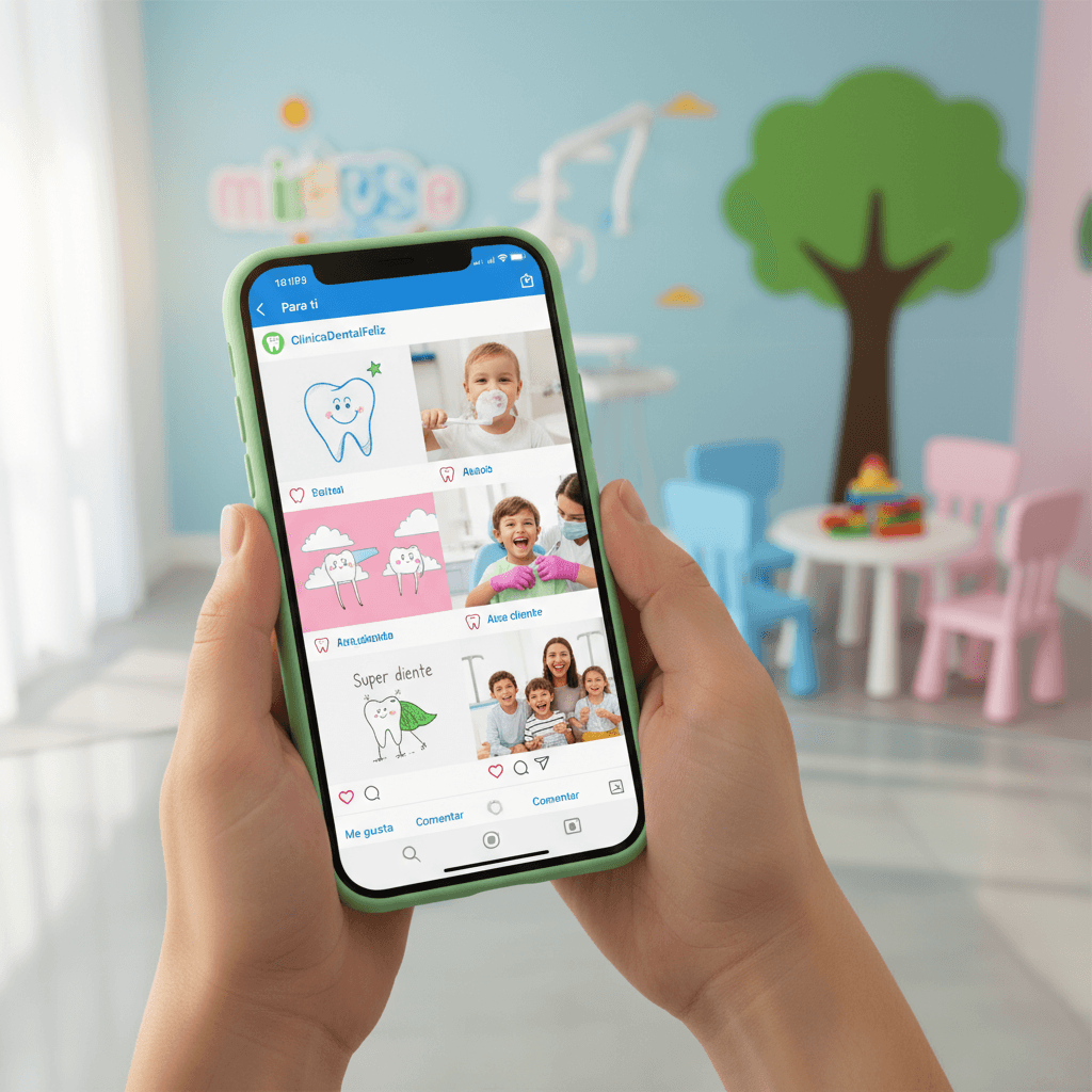 Instagram feed lleno de contenido auténtico creado por familias